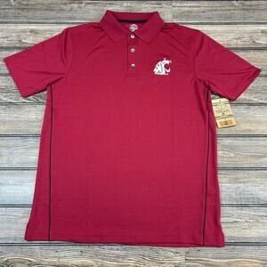 Washington State Cougars NCAA Polo Shirt - Men's Medium